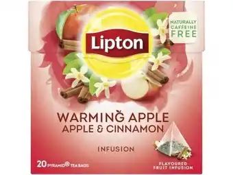 Hoogvliet Lipton Appel kaneel thee aanbieding