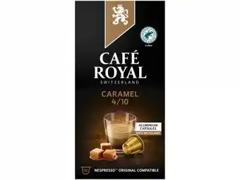 Hoogvliet Cafe Royal Caramel capsules aanbieding