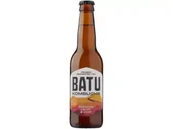 Hoogvliet Batu Kombucha passionfruit en hop aanbieding