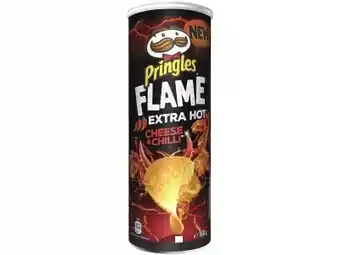 Hoogvliet Pringles Flame cheese chili aanbieding