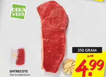 Dekamarkt Entrecote aanbieding