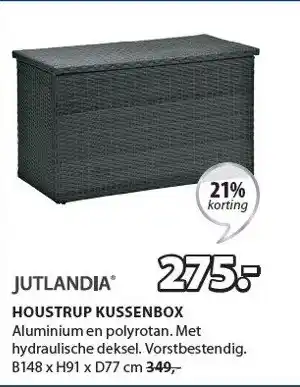 Jysk Houstrup Kussenbox aanbieding