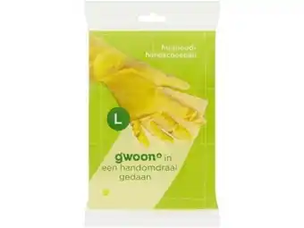 Hoogvliet G'woon Handschoenen L aanbieding