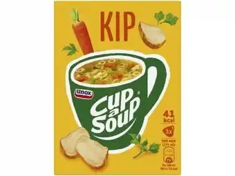 Hoogvliet Unox Cup a Soup kip aanbieding