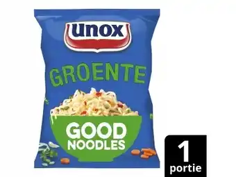 Hoogvliet Unox Good noodles groenten aanbieding