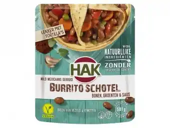 Hoogvliet Hak Burritoschotel aanbieding