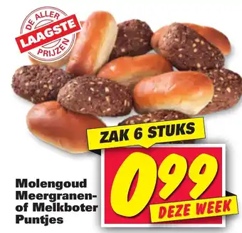 Nettorama Molengoud Meergranen- of Melkboter Puntjes aanbieding