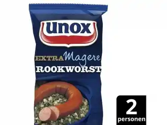 Hoogvliet Unox Extra magere rookworst aanbieding