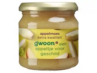 Hoogvliet G'woon Appelmoes extra aanbieding