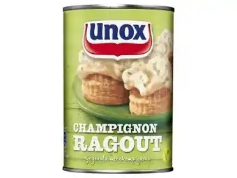 Hoogvliet Unox Ragout champignon aanbieding