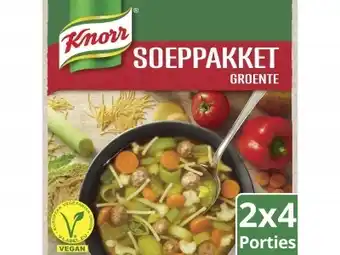 Hoogvliet Knorr Soeppakket voor groentesoep aanbieding