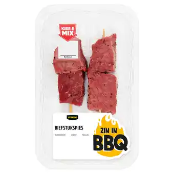 Jumbo Jumbo Biefstukspies Zeezout Peper 140g aanbieding