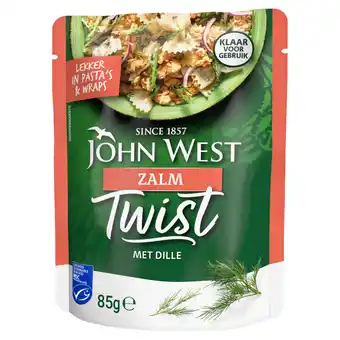 Jumbo John West Zalm Twist met Dille MSC 85g aanbieding