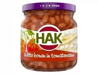 Hoogvliet Hak Witte bonen in tomatensaus aanbieding
