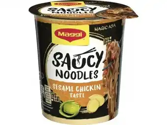 Hoogvliet Maggi Saucy noodles chicken aanbieding