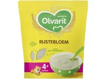 Hoogvliet Olvarit Babypap 4 maanden rijstebloem aanbieding