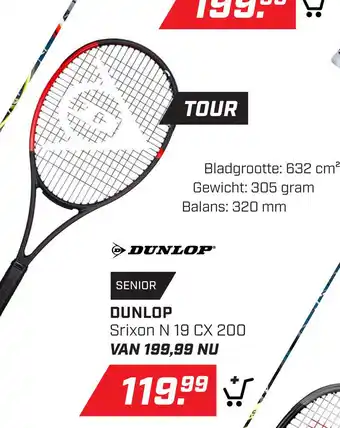 Daka Sport DUNLOP Srixon N 19 CX 200 aanbieding