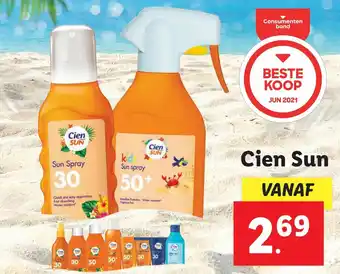 Lidl Cien Sun aanbieding