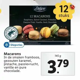 Lidl Macarons 145g aanbieding