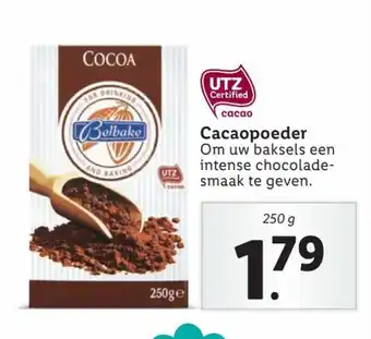 Lidl Cacaopoeder 250g aanbieding