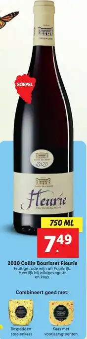 Lidl 2020 Collin Bourisset Fleurie 750 ml aanbieding