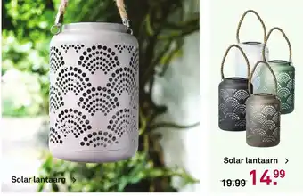 Karwei Solar lantaarn aanbieding