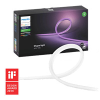 MediaMarkt PHILIPS HUE lightstrip outdoor - wit en gekleurd licht - 5m aanbieding