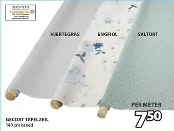 Jysk GECOAT TAFELZEIL aanbieding