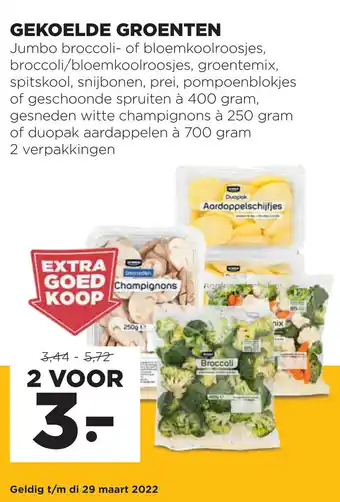 Jumbo Gekoelde groenten aanbieding