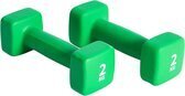 Bol.com Pure2Improve Neopreen Dumbell set 2x2 kg aanbieding
