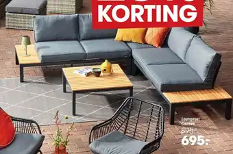 Kwantum Loungeset Cannes aanbieding