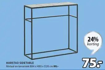 Jysk Harstad Sidetable aanbieding