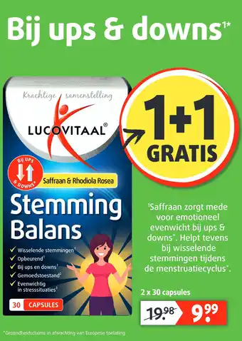 Lucovitaal Stemming balans aanbieding