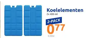 Action Koelelementen 400ml aanbieding