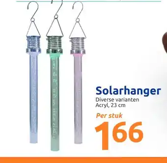 Action Solarhanger aanbieding