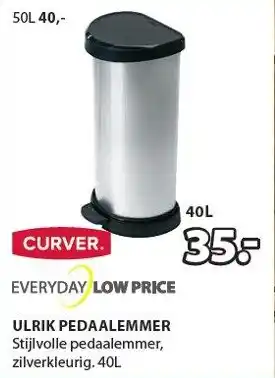 Jysk Everyday low price ulrik pedaalemmer 40l aanbieding