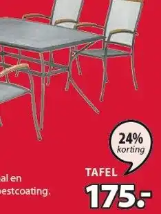 Jysk Larvik tafel aanbieding