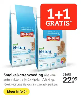 Pets Place Smølke kattenvoeding aanbieding