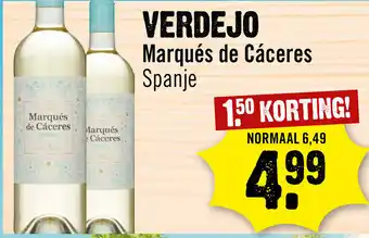 Dirck 3 Verdejo 75cl aanbieding