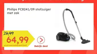 Ochama Philips FC8241/09 stofzuiger met zak aanbieding