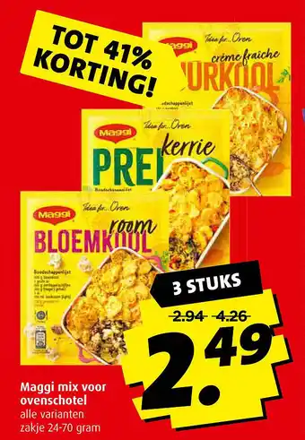 Boni Maggi mix voor ovenschotel aanbieding