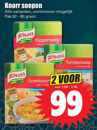 Dirk Knorr soepen aanbieding