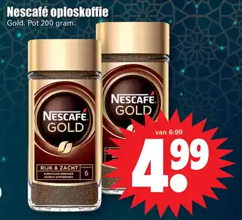 Dirk Nescafé oploskoffie aanbieding