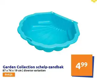 Action Garden Collection schelp-zandbak aanbieding