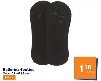 Action Ballerina-footies aanbieding