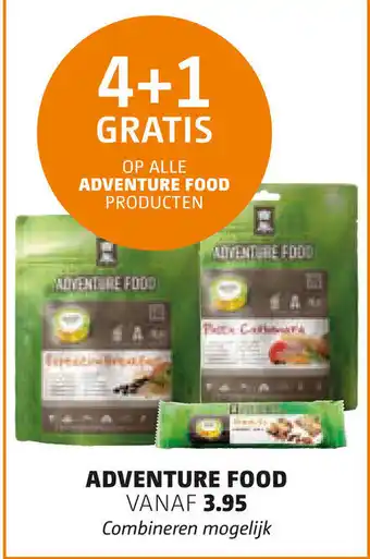 Bever Adventure food aanbieding