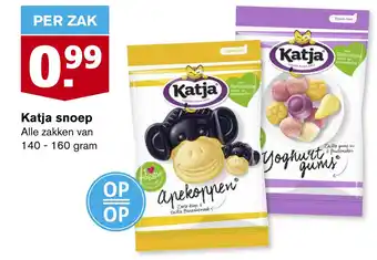 Hoogvliet Katja snoep aanbieding