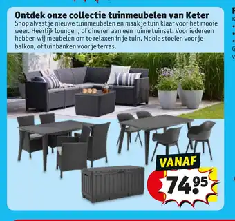 Kruidvat Ontdek onze collectie tuinmeubelen van keter aanbieding