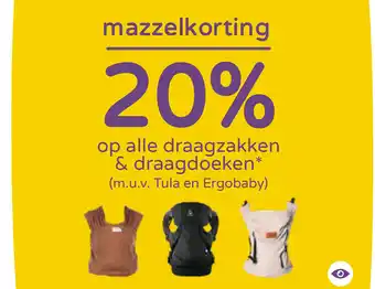 Prenatal Op alle draagzakken & draafdoeken aanbieding