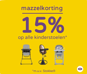 Prenatal Op alle kinderstoelen aanbieding